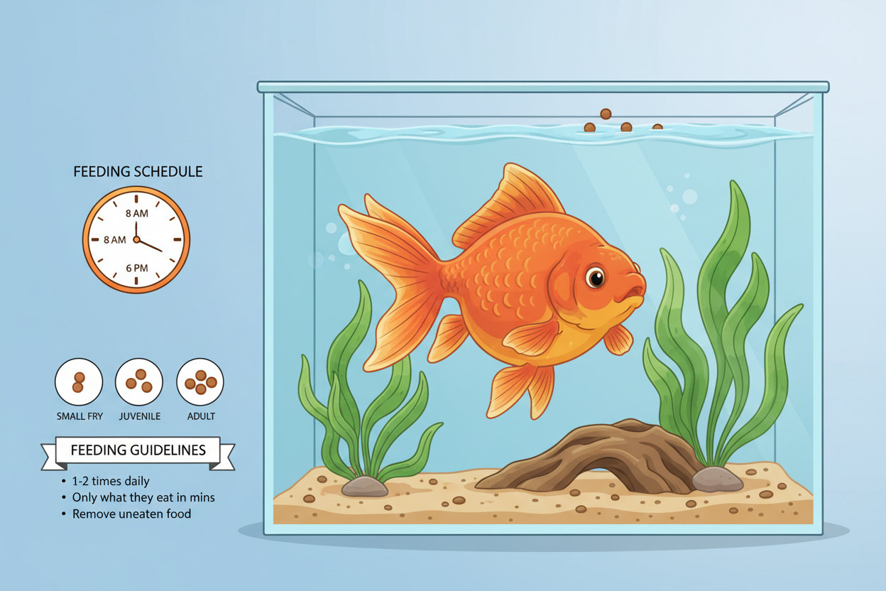 Goldfish Feeding 101: Best Food & Feeding Habits Guide – Intan Growel