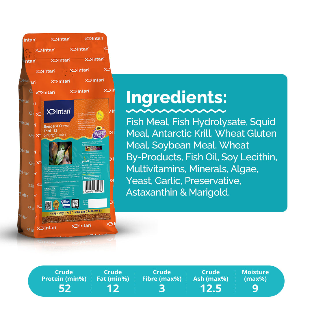 Intan Breeder & Grower Food - B3