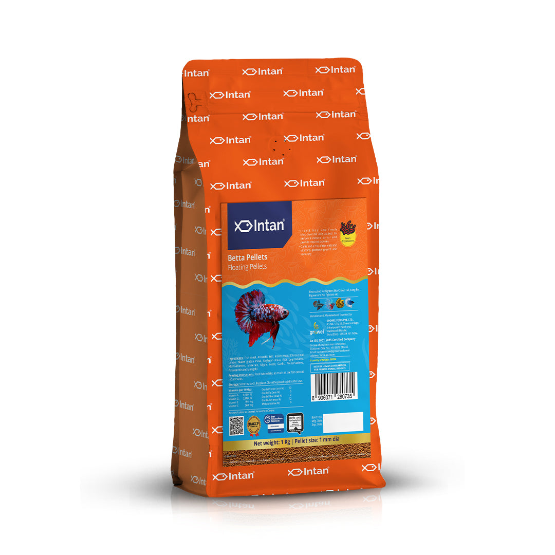 Growel Intan Betta Pellets | Highly Nutritious Ornamental Fish Food