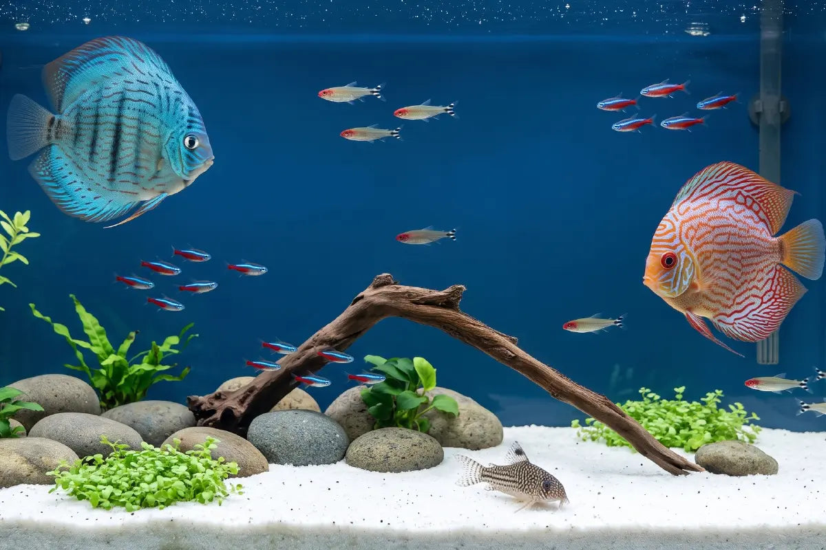 How to Create a Peaceful Discus Community Tank
