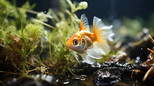 Feeding young fish for a healthy growth