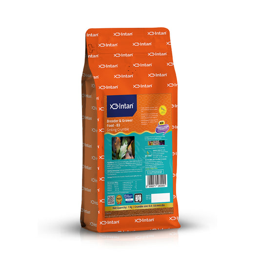 Growel Intan Breeder & Grower Food - B3 | Ornamental Fish Food