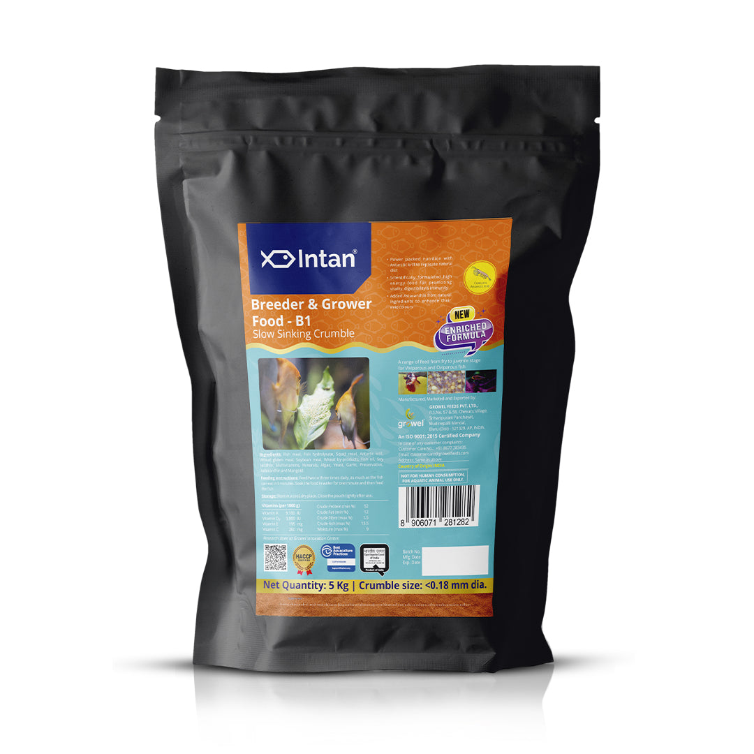 Intan Breeder & Grower B1 Fish Food - 5Kg