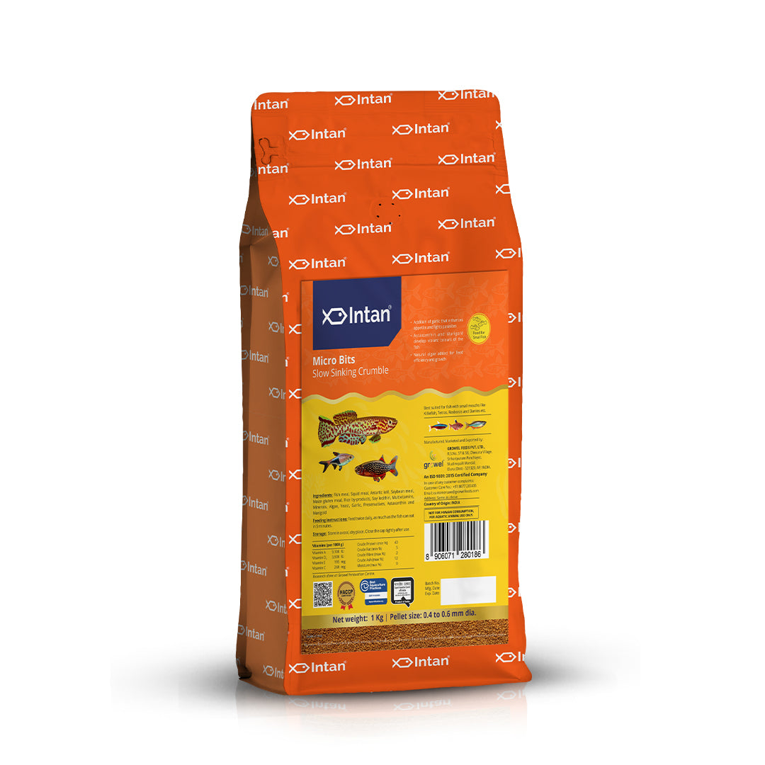 Intan Micro Bits Fish Food - 1Kg