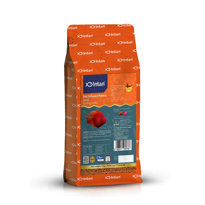 Intan Red Enhance Pellets Small Fish Food - 1Kg